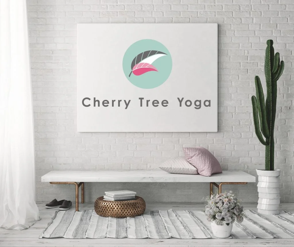 Cherry Tree Yoga branding